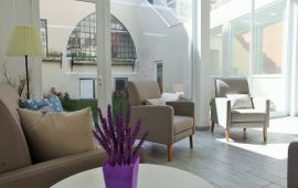 Residência - Sénior Lisboa - Sala de estar com vista para o jardim